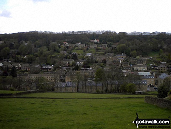 A great view of Holmfirth at the start of our first go4awalk walk last Saturday!