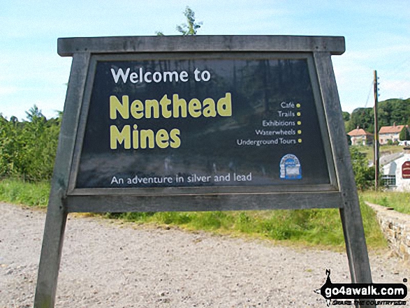 Entrance to Nenthead Mines Heritage Centre