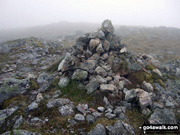 Cairn on the summit of Stob Na Doire (Buachaille Etive Mor)