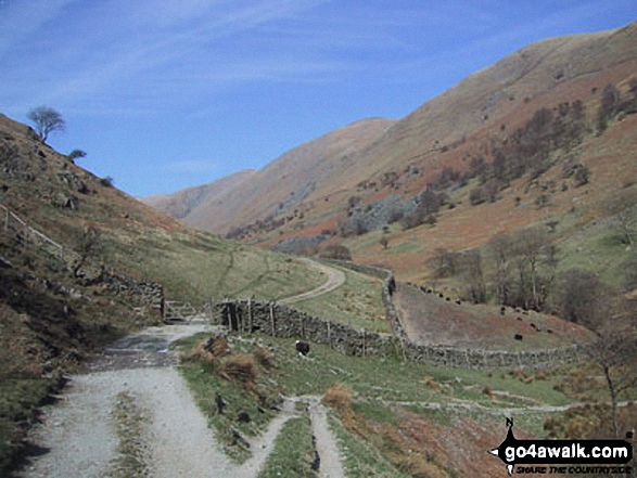 Walk c153 Thornthwaite Crag from Troutbeck - Thornthwaite Crag and Yoke from Hagg Gill