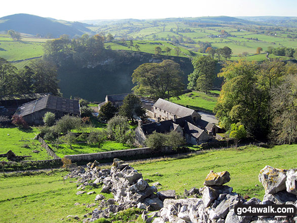 Wolfscote Grange from Wolfscote Hill