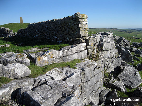 On Wolfscote Hill summit