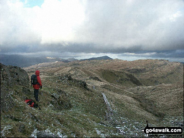 Walk gw131 Cnicht from Croesor - North East from Cnicht