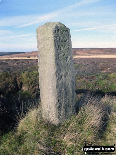 Ancient Guide Stoop/Sign Post on Beeley Lane near Harland Sick