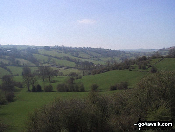 Walk d166 Stanton Moor, Birchover and Youlgreave from Stanton in the Peak - Bradford Dale