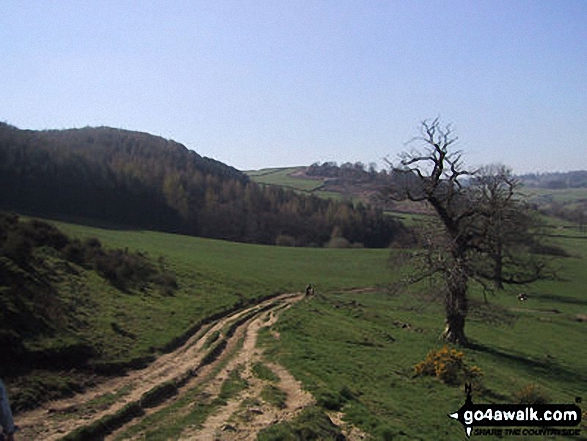 Walk d166 Stanton Moor, Birchover and Youlgreave from Stanton in the Peak - Limestone Way nr Bradford