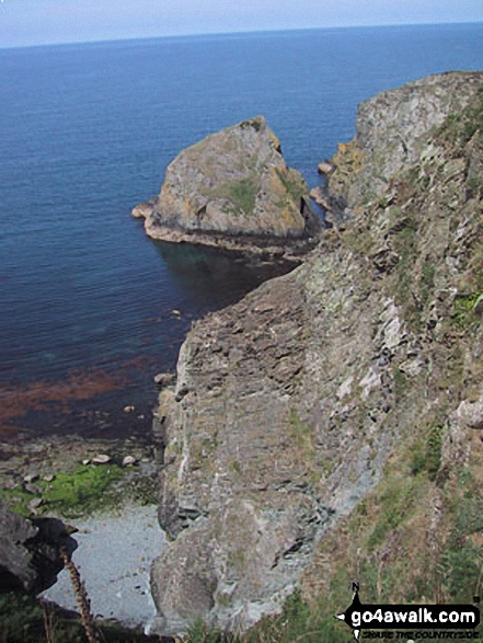 Walk pe106 Carregwastad Point from Strumble Head - The Pembrokeshire Coast Path