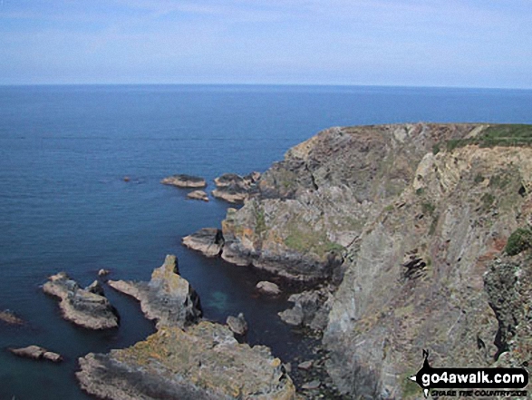 Walk pe128 Aber Rhigian from Newport - The Pembrokeshire Coast Path