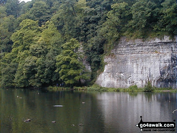 Walk d265 The Monsal Trail and Taddington from Wye Dale - Water-cum-Jolly Dale