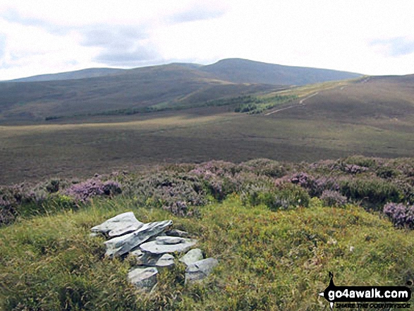 Cadair Berwyn and Cadair Bronwen from the summit of Pan y Ladron