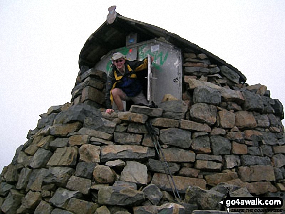 Me on Ben Nevis in Ben Nevis, The Aonachs and the Grey Corries Highland Scotland