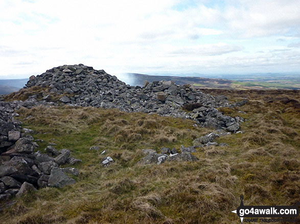 The remains of a Hill Fort in the Lammermuir Hills