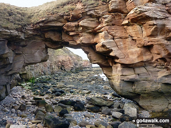 Natural Arch near Cockburnspath