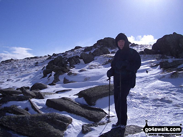 Sean on Thunacar Knott (Langddale Pikes) in The Lake District Cumbria England