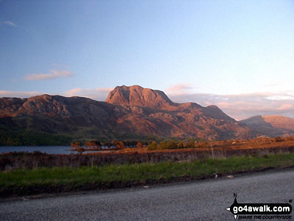 Siloch beyond Loch Maree