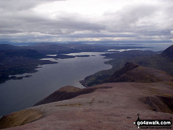 Upper Loch Torridon from Mullach an Rathain