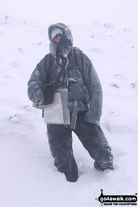 Me on Ben Nevis in Ben Nevis, The Aonachs and The Grey Corries Highland Scotland