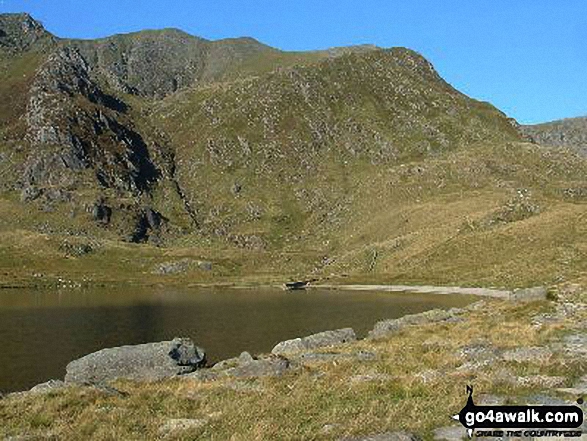 Llyn Idwal with Y Garn (Glyderau) beyond