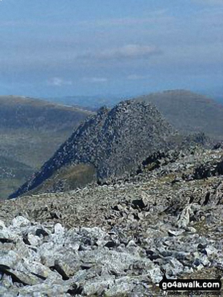 Tryfan from Glyder Fach