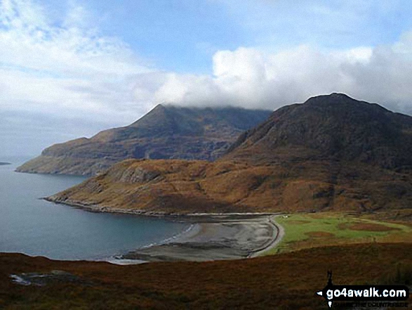 Sgurr Na Stri and Camasunary from Bla Bheinn (Blaven)