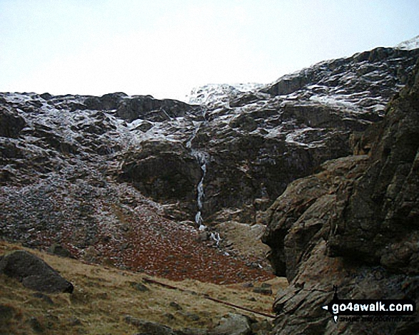 Walk c210 The Old Man of Coniston from the Walna Scar Road, Coniston - Low Water Beck nr Coniston