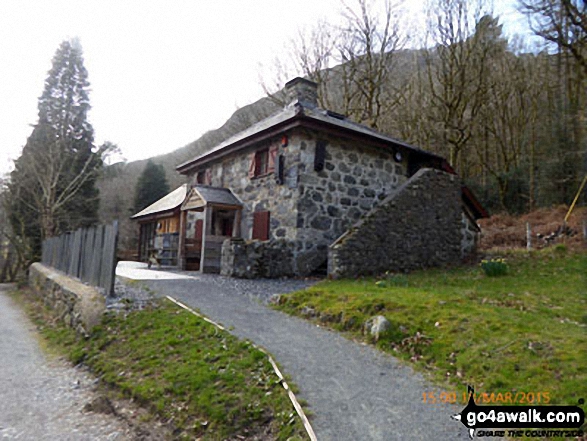 National Park tea rooms near the start of the Minffordd Path