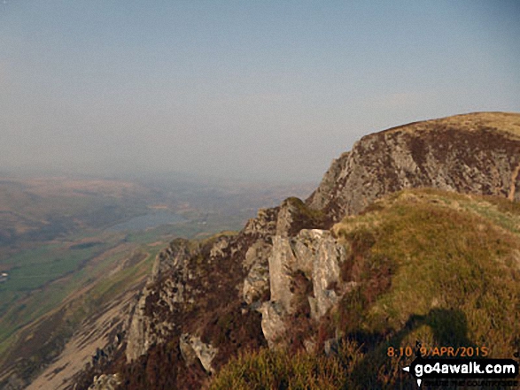 Looking west from Craig y Bera