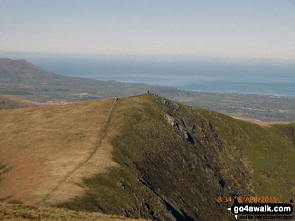 Mynydd Tal-y-mignedd from Trum y Ddysgl