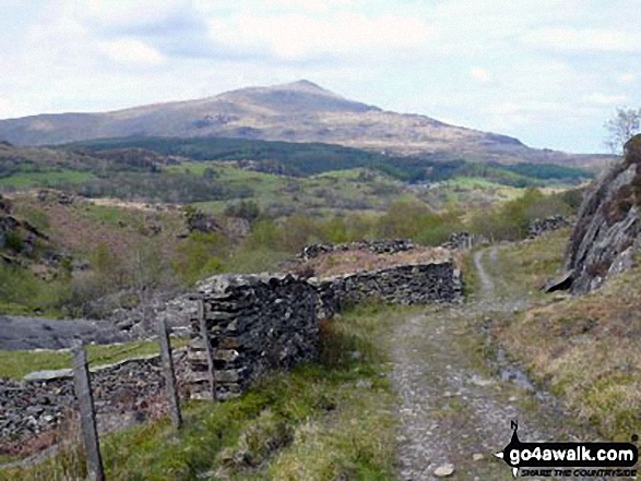 Carnedd Moel Siabod from the track to Roman Bridge