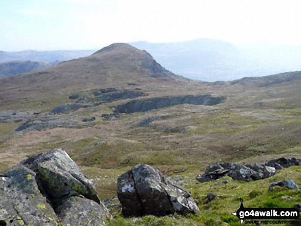 Moel yr Hydd from Moelwyn Mawr (North Ridge Top)