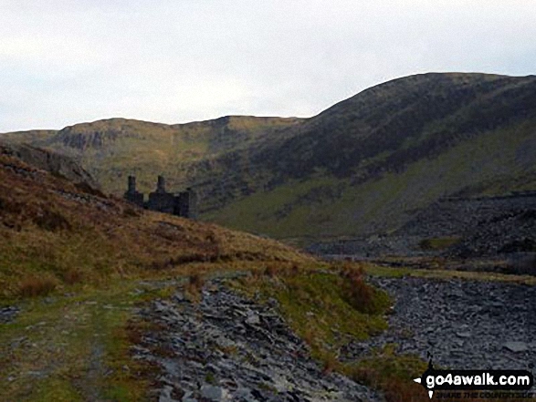 Ruin in the Cwmorthin Valley