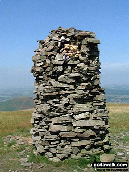 Summit cairn on Broom Fell