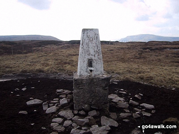 Darnbrook Fell summit trig point