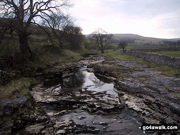 The River Skirfare from 'New Bridge'