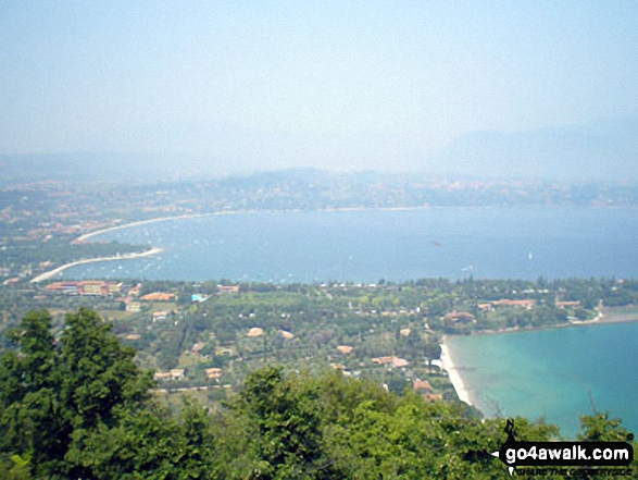 Lago di Garda (Lake Garda) and Salo from Rocca di Manerba