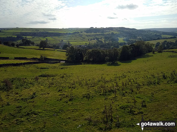 Lodge Moor (Ughill Moors) and Low Bradfield from High Bradfield Church