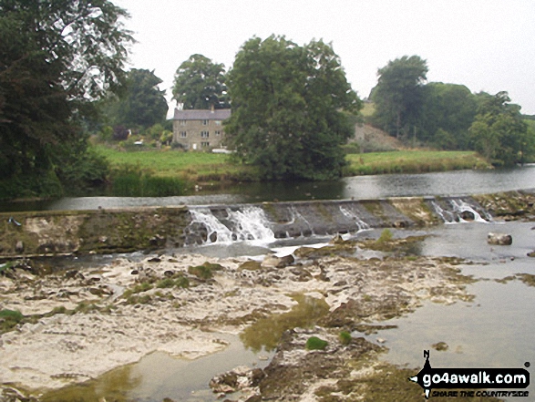 Walk ny106 Kelber from Grassington - Linton Falls at Linton near Grassington