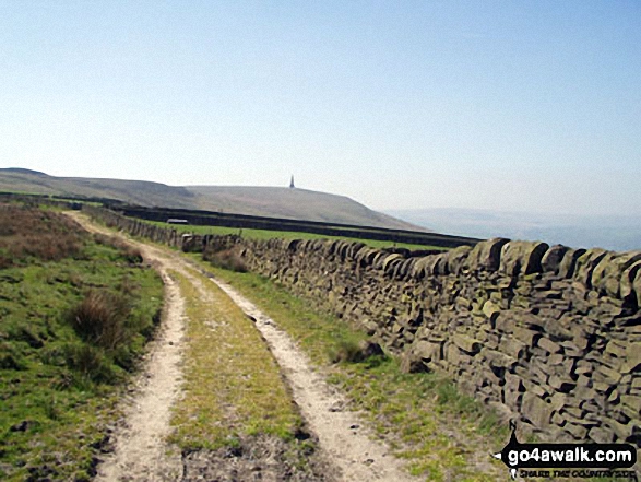 Stoodley Pike from Erringdon Moor