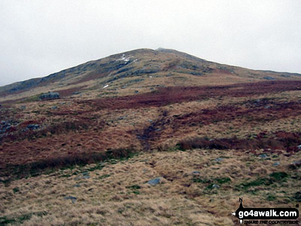 Walk c462 The Devoke Water Fells from Birker Fell - Approaching Water Crag (Birker Fell) from Rough Crag (Birker Fell)