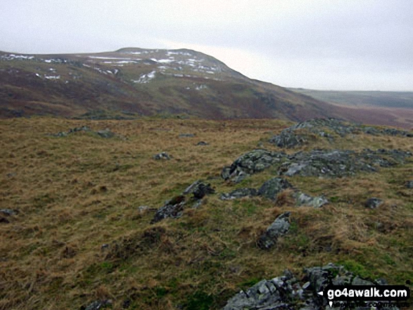 Walk c462 The Devoke Water Fells from Birker Fell - The Knott (Stainton Fell) from Birkby Fell