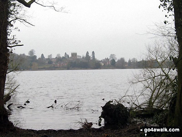 Ellesmere from across The Mere