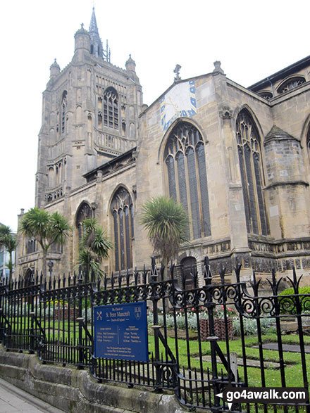 Walk nf101 Pulls Ferry and The River Wensum from Norwich - The church of St Peter Mancroft, Norwich