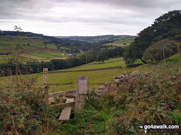 Walk sy101 Onesmoor (Kirk Edge) from Low Bradfield - Low Bradfield from near Peck Hall Farm