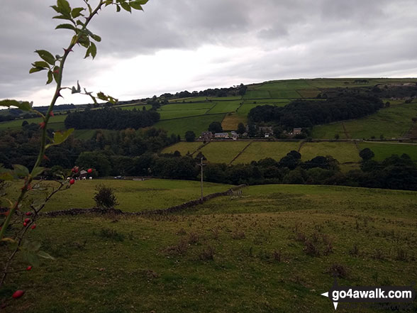 Walk sy101 Onesmoor (Kirk Edge) from Low Bradfield - Lodge Moor (Ughill Moors) from near Peck Hall Farm