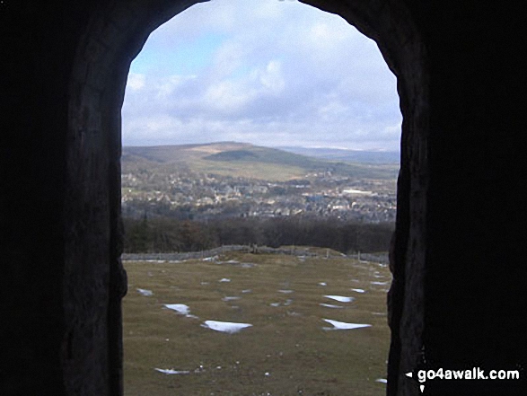 North from within Solomon's Temple, Buxton Country Park