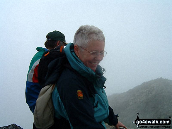 My Wife And A Polish Friend on Svinica 2301 Mt in Tatra Mountains  