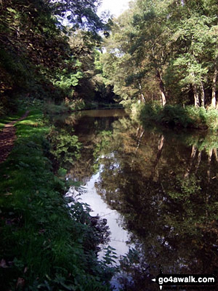 The Caldon Canal in the Churnet Valley