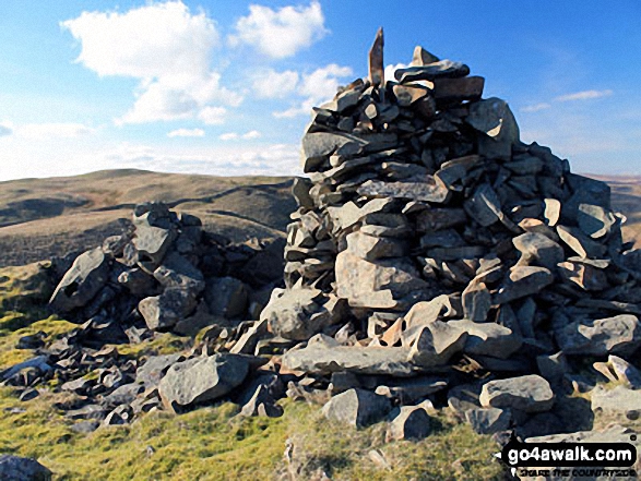 Grayrigg Pike (Grayrigg Forest) summit cairn