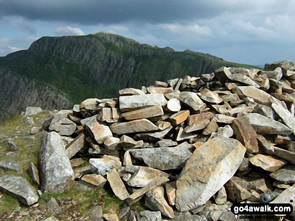 Cadair Idris (Penygadair) from Cyfrwy summit cairn