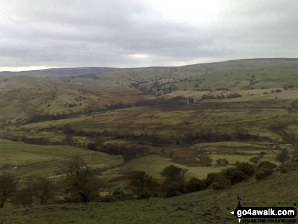 West from the road before Hill Top Farm